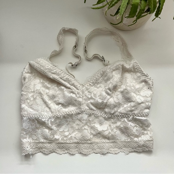 Hollister - GILLY HICKS LACE LONGLINE BRALETTE - Picture 2 of 3